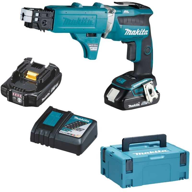 AVVITATORE A BATTERIA PER CARTONGESSO 'DFS452AJX2' 18V - 2 Ah Litio