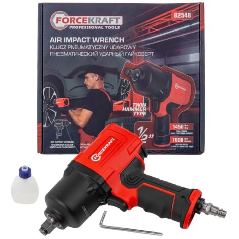 AVVITATORE PNEUMATICO A IMPATTO 1/2 1450 Nm TWIN HAMMER