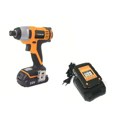 AVVITATORE PORTA INSERTI TRAPANO 1/4" AVVITA SVITA 20 V 2 BATTERIA BATTERIE 645