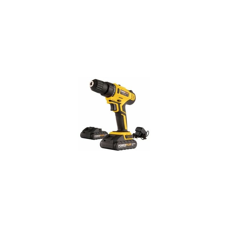 Trapano avvitatore 2 batterie 18v Powx0069li