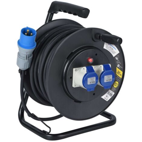 AVVOLGICAVO 30 M 2 PRESE CE220V CAVO 3X1,5