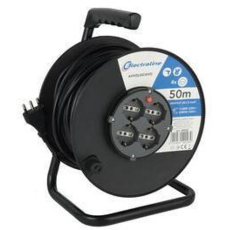 AVVOLGICAVO 50 M SEZ 3X1,5 4BIP SCH+PROT 49028