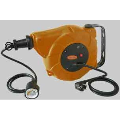 AVVOLGICAVO ELETTRICO AUTOMATICO A MOLLA IDEALSTAR mt 15 (13+2). Prezzo per Pezzo.