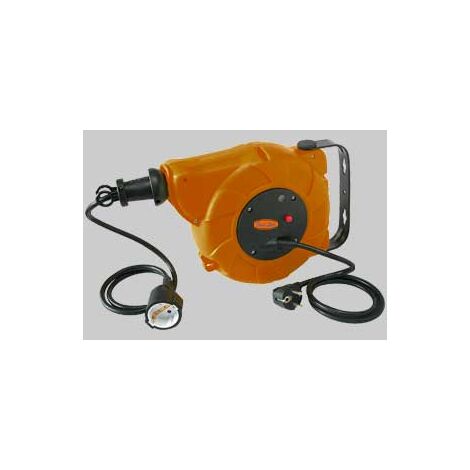 Avvolgicavo elettrico automatico cardinale a molla 15 mt (13+2)