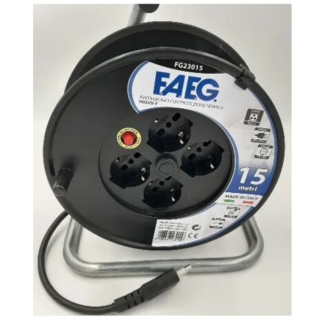 AVVOLGICAVO FAEG MT.15 CAVO 3×1,5 mm cod.23015 - PROMO -
