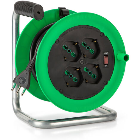 AVVOLGICAVO ZEUS FME - 2P+T 16A BIPASSO SCHUKO X4 N°XMMQ 3X1,0 MT 15 - 1 pezzo