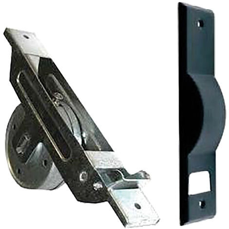 AVVOLGITORE AUTOMATICO SEMINCASSO mt 6 interasse 165 - placca nera