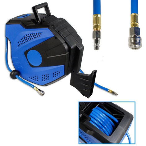 Avvolgitubo Ad Aria Compressa Automatico Da 15 Metri Per Compressore Zya03-q15