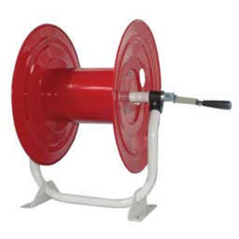 Avvolgitubo Alta Pressione Con Staffe Mt.150 - capacità mt.150 di tubo ø mm.8/13