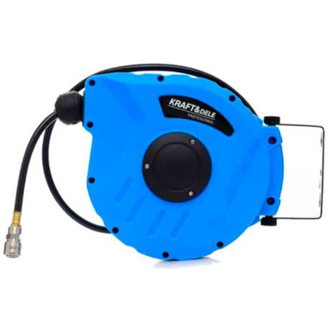 AVVOLGITUBO ARIA COMPRESSA TUBO PVC 10MT ATTACCO RAPIDO  1/4" PARETE KRAFT