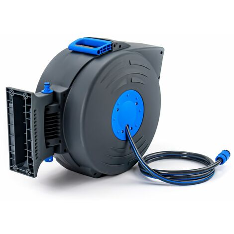 Avvolgitubo automatico da parete con tubo da 20m + 2m