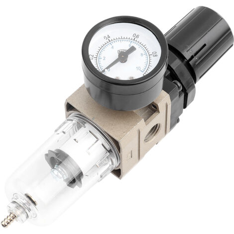 AW2000-02 Unidad de tratamiento de fuente de aire Regulador de filtro neumático Separador de aceite y agua