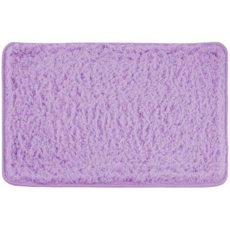 AWD INTERIOR 1402 tappeto da bagno viola 60 x 40 cm in microfibra