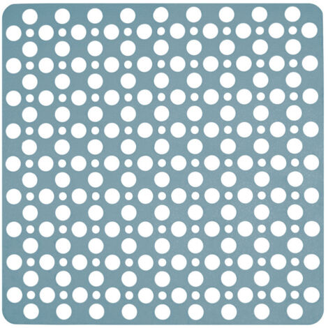 AWD INTERIOR 1429 rutschfeste Duschmatte blau 53 x 53 cm TPE