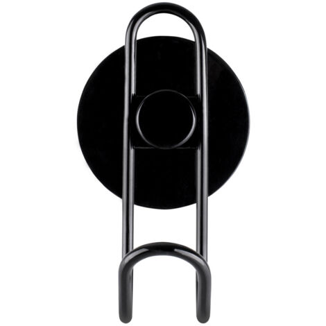 AWD INTERIOR 1663 colgador de pared encolado negro