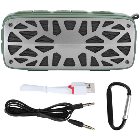 AWEI Y330 Mini TWS Bluetooth-Lautsprecher, Tragbare kabellose Outdoor-Lautsprecher, Doppelset
