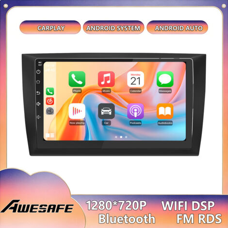 AWESAFE Autoradio Android 13 per VW Golf 6 (2008-2016) 4GB+64GB 9'' Schermo Touch CarPlay GPS WiFi Bluetooth Android Auto