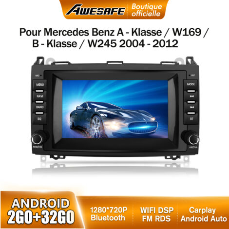 AWESAFE Autoradio Android 13 pour Mercedes-Benz Vito Viano Sprinter W639/Classe B W245/W169 2Go+32Go 8'' Écran Android Auto Carplay