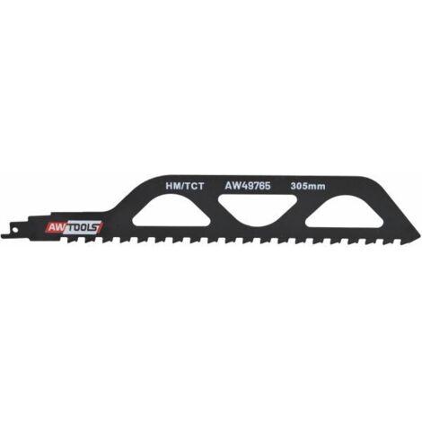 AWTOOLS 305mm Säbelsägeblatt zum Schneiden von Ziegeln, Beton und Mauersteinen