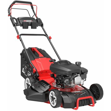 Awtools 3.0kW 4.0HP DM46S Benzintriebmäher, idealfür effizientes Rasenmähen, leistungsstarker Motor, robustes Design, einfach zu bedienen und zu warten.