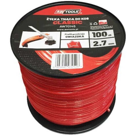 AWTOOLS CLASSIC CUTTING LINE 2.7x100m / ROUND