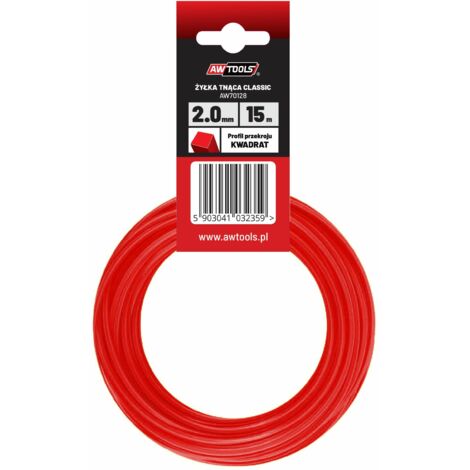 AWTOOLS CLASSIC SCHNEIDLINIE 2,0x15m / QUADRATISCH