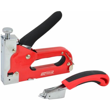 AWTOOLS CUCITRICE PER TAPPEZZERIA 4-14 3 FUNZIONI + CUCITRICE