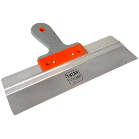 AWTOOLS EDELSTAHL-FASSADENSPACHTEL 450/60 mm GUMMIGRIFF