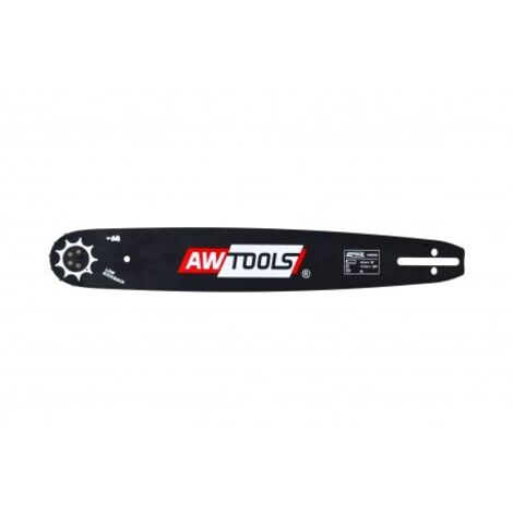 AWTOOLS Führungsschiene + 2x Kette 40 cm / 66 Zoll / 325 Zoll / 1,5 Zoll für CS580/CS620, schwarze Schnur