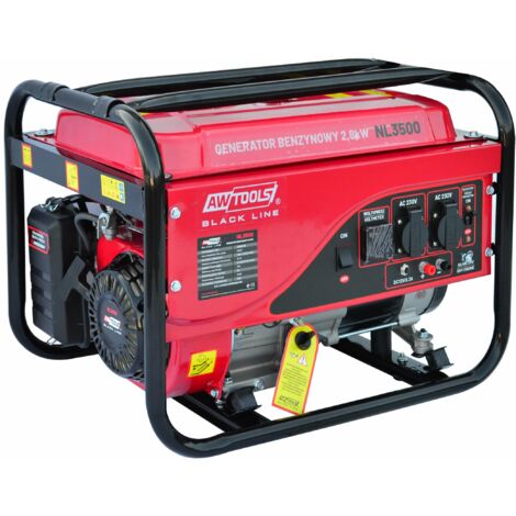 Awtools générateur à essence 2.8kw 230v black line