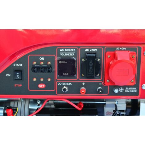 Awtools generator benzynowy 5,0kw 230/400v black line