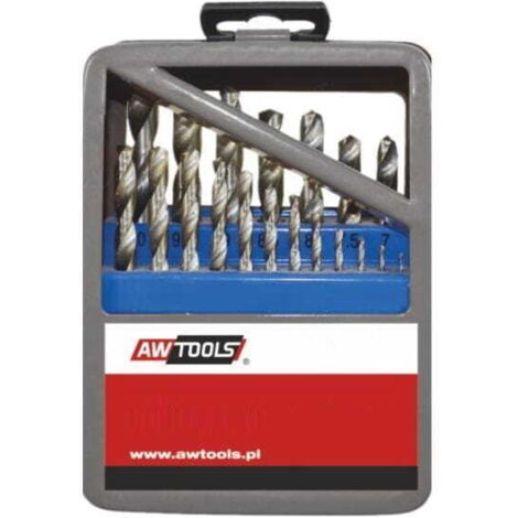 AWTOOLS HSS-G METALLBOHRER-SET 25-tlg. /1,0-13,0mm/