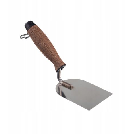 Awtools kielnia sztukatorska nierdzewna łopatkowa 120mm uchwyt z korka