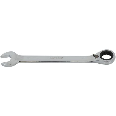 Awtools klucz płasko-oczkowy z grzechotką 10mm