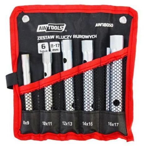 Awtools klucze rurowe 6szt. /8mm-17mm/