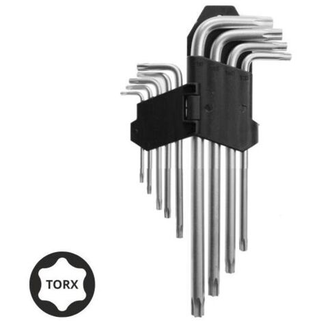 Awtools klucze torx / t10-t50 / 9 sztuk