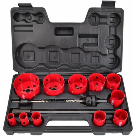 Awtools komplet otwornic bimetalowych 15 elem. 19-76 mm