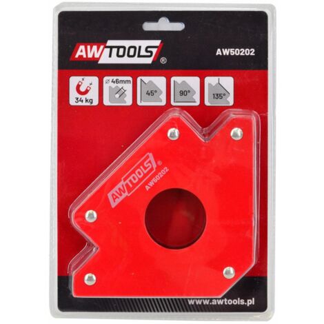 Awtools kątownik spawalniczy magnetyczny 34,0kg.122x190x25