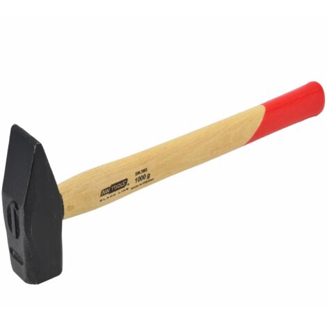 Awtools młotek ślusarski 1,0 kg trzonek drewniany schwarze Linie