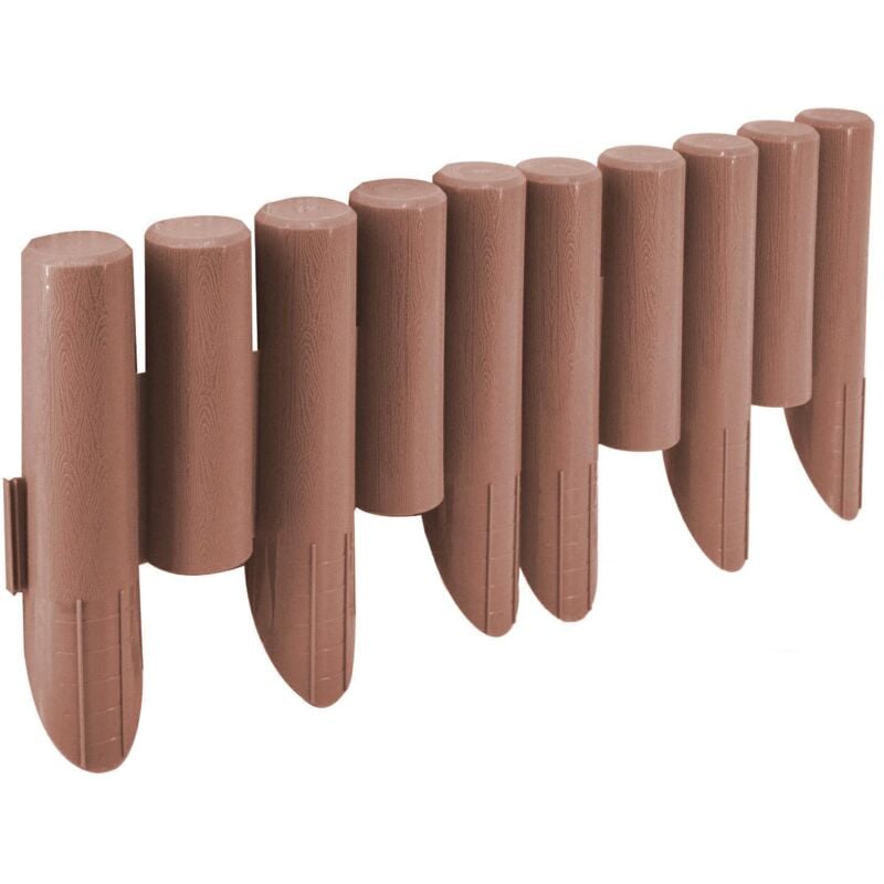 Awtools palisada ogrodowa 8el. 2,3 mb brąz