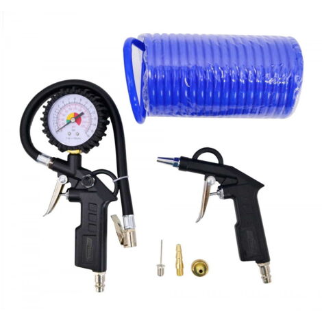 AWTOOLS PNEUMATISCHES ZUBEHÖR-SET MIT AUFPUMP- UND BLASPISTOLE