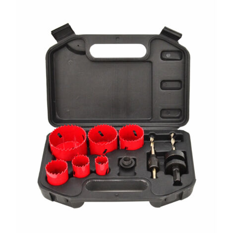 AWTOOLS SET DI SEGHE A TAZZA BIMETALLICHE 8 PEZZI 22-64 mm