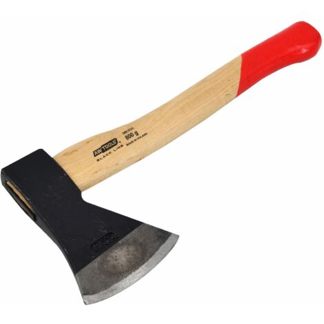 Awtools siekiera ciesielska 0,8kg trzonek drewniany schwarze Linie