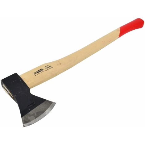 Awtools siekiera ciesielska 1,25kg trzonek drewniany schwarze Linie