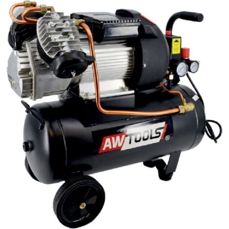Awtools sprężarka olejowa zva-50l v wydajność 370/min. zbiornik 50l