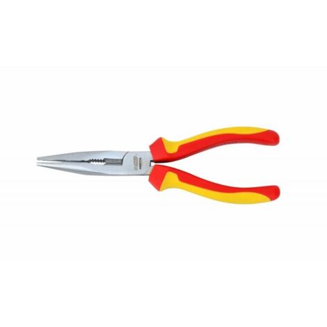 Awtools szczypce wydłużone proste vde 200mm