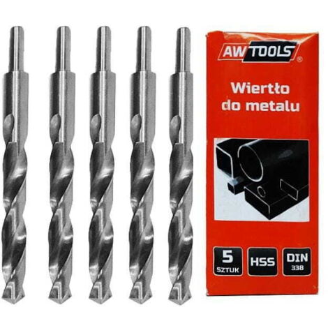 AWTOOLS TRAPANO PER METALLO BIANCO 19,0 mm/5 pezzi.