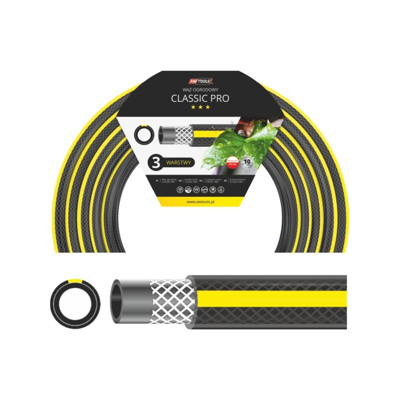 Awtools wąż ogrodowy classic pro 3/4' 25m