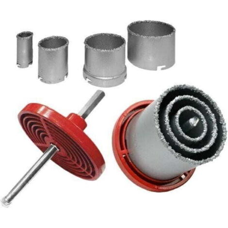 AWTOOLS Wolfram-Lochsägen / 33-53-68-83 mm / SET 6-tlg.