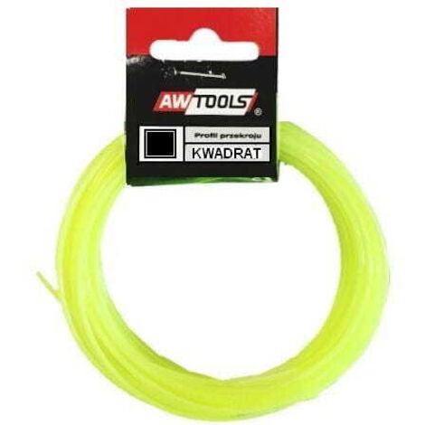 AWTOOLS ŻYŁKA TNĄCA 1,6x10m / KWADRAT